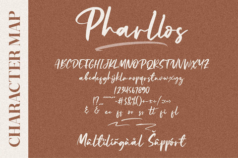 Pharllos Font Letterena Studios 