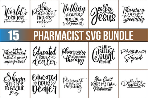 Pharmacist SVG Bundle SVG nirmal108roy 