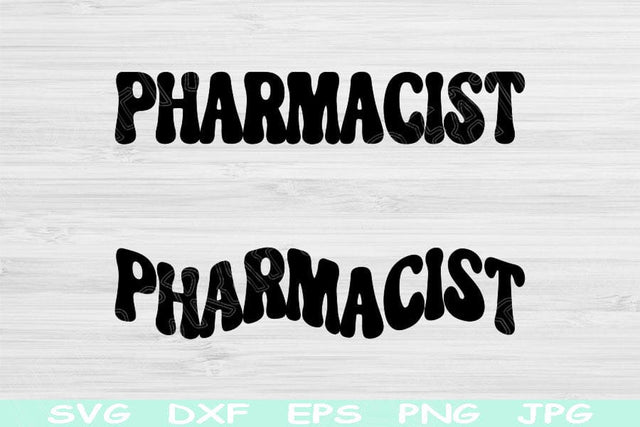 Pharmacist Svg Dxf Png Cut Files, Pharmacy Tech Svg, Pharmacist Shirt Svg Files For Cricut, Pharmacy Svg Silhouette Digital Download Designs SVG TiffsCraftyCreations 