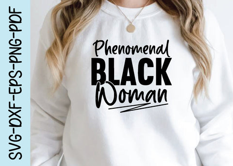 phenomenal black woman svg SVG designstore 