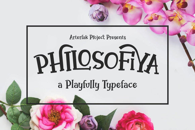 Philosofiya Font Arterfak Project 