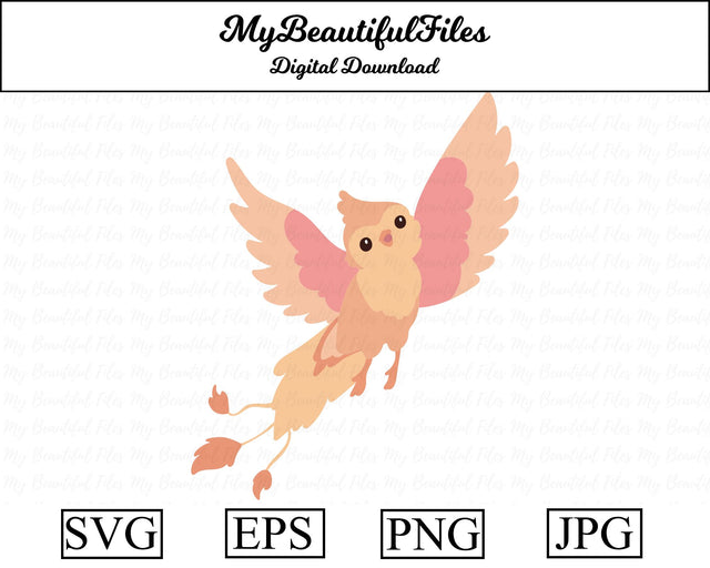 Phoenix - Animal SVG MyBeautifulFiles 