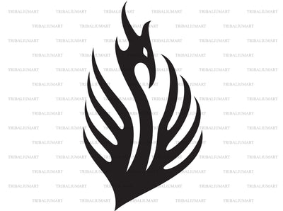 Phoenix bird SVG TribaliumArtSF 