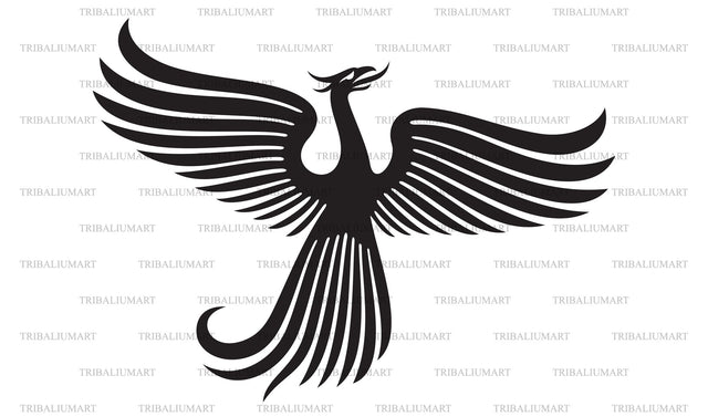 Phoenix bird SVG TribaliumArtSF 