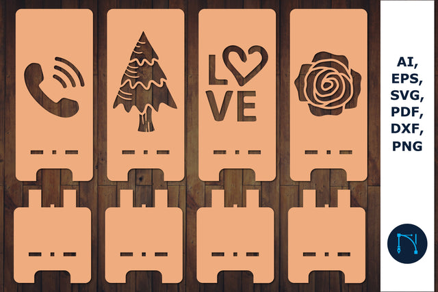 Phone Stand laser Cut SVG Bundle SVG MD JOYNAL ABDIN 