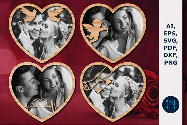 Photo Frame for Valentine’s Day Bundle SVG MD JOYNAL ABDIN 