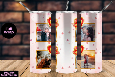 Photo Frame Points Design Tumbler Sublimation Template 20oz Sublimation Sublimatiz Designs 
