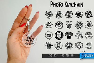 Photo Keychain SVG | Camera Quotes SVG SVG Fly Design 