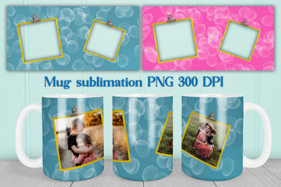 Photo mug design | Alcohol mug design Sublimation Svetana Studio 