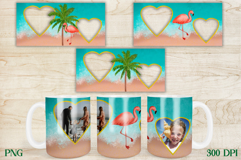 Photo mug design | Summer mug design Sublimation Svetana Studio 