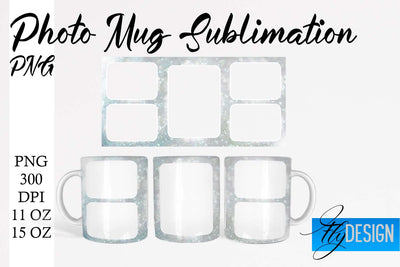 Photo Mug Sublimation PNG | 11 Oz design | 15 Oz Mug Design Sublimation Fly Design 