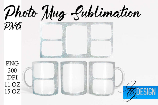Photo Mug Sublimation PNG | 11 Oz design | 15 Oz Mug Design Sublimation Fly Design 