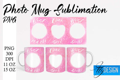 Photo Mug Sublimation PNG | 11 Oz design | 15 Oz Mug Design Sublimation Fly Design 