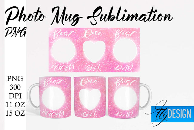 Photo Mug Sublimation PNG | 11 Oz design | 15 Oz Mug Design Sublimation Fly Design 