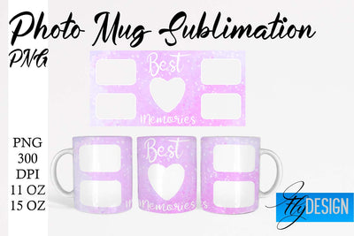 Photo Mug Sublimation PNG | 11 Oz design | 15 Oz Mug Design Sublimation Fly Design 