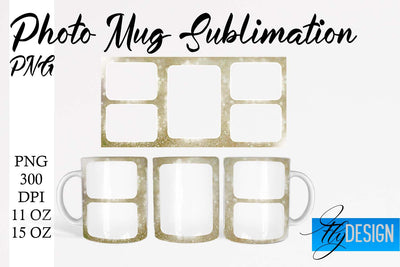 Photo Mug Sublimation PNG | 11 Oz design | 15 Oz Mug Design Sublimation Fly Design 