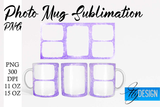 Photo Mug Sublimation PNG | 11 Oz design | 15 Oz Mug Design Sublimation Fly Design 
