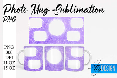 Photo Mug Sublimation PNG | 11 Oz design | 15 Oz Mug Design Sublimation Fly Design 