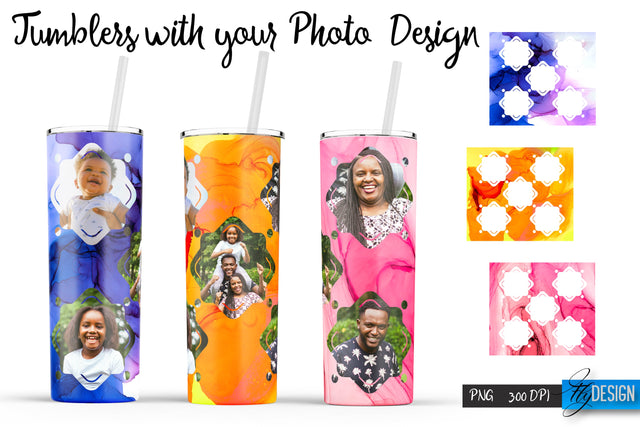 Photo Tumbler Template | Sublimation Tumblers Sublimation Fly Design 