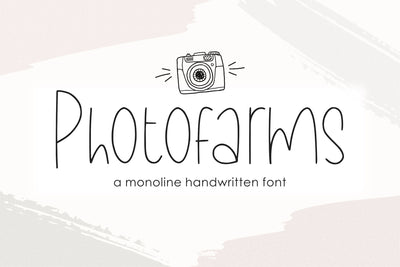 Photofarms Font Allouse.Studio 