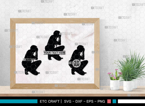 Photographer Monogram, Photographer Silhouette, Photographer SVG, Photographer Man Svg, Photography Svg, Camera Svg, SB00393 SVG ETC Craft 