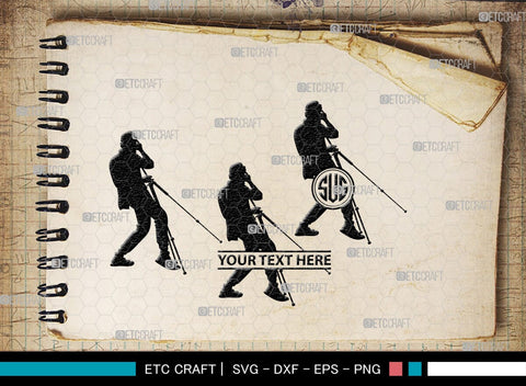 Photographer Monogram, Photographer Silhouette, Photographer SVG, Photographer Man Svg, Photography Svg, Camera Svg, SB00393 SVG ETC Craft 