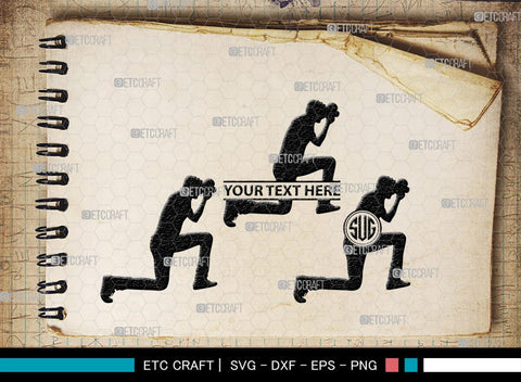 Photographer Monogram, Photographer Silhouette, Photographer SVG, Photographer Man Svg, Photography Svg, Camera Svg, SB00393 SVG ETC Craft 