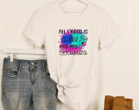 Photography Sublimation Designs Bundle, 6 Photographer Quotes PNG Files, Collect Beautiful Moments PNG, I'm About To Snap PNG, All I Need Is Coffee And My Camera PNG Sublimation HappyDesignStudio 