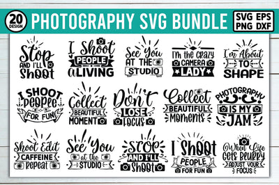 Photography SVG Bundle SVG Ariyan 
