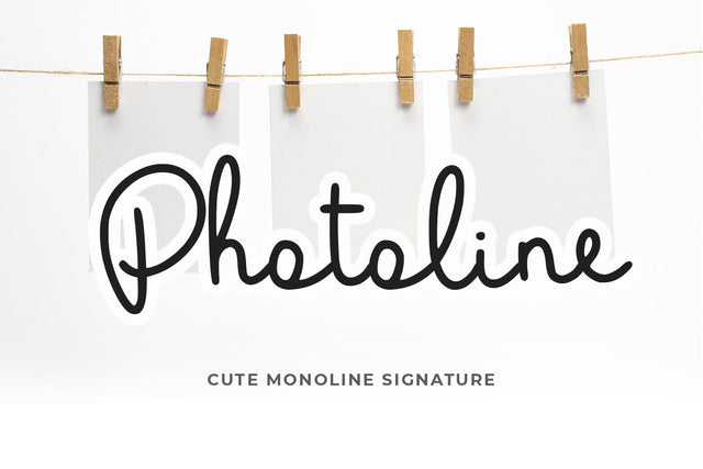 Photoline Font Abo Daniel Studio 