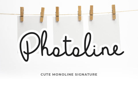 Photoline Font Abo Daniel Studio 