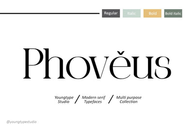 Phoveus Font Youngtype 
