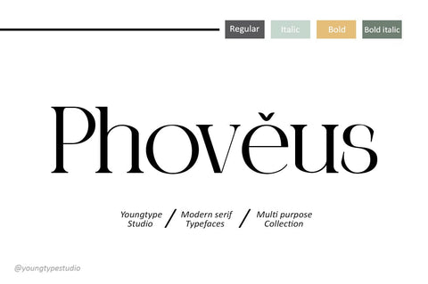 Phoveus Font Youngtype 