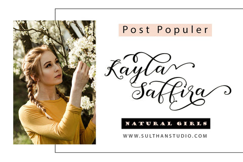 phylia Font Sulthan studio 