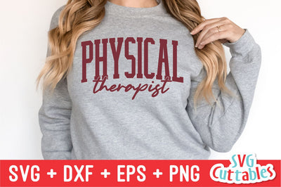 Physical Therapist svg - Cut File - svg - dxf - eps - png - Cut File - Silhouette - Cricut File - Digital Download SVG Svg Cuttables 