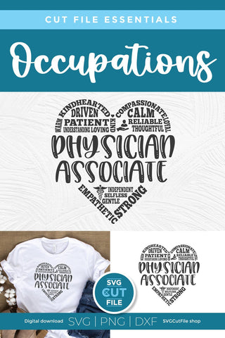 Physician associate svg, physician's associate svg, pa svg SVG SVG Cut File 