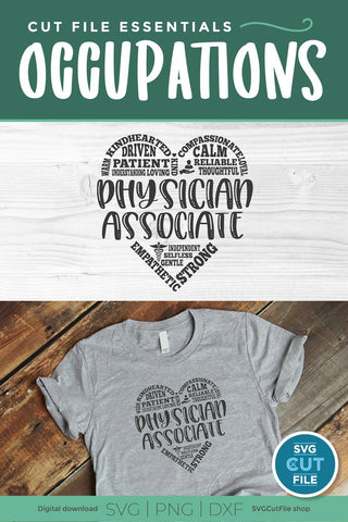 Physician associate svg, physician's associate svg, pa svg SVG SVG Cut File 