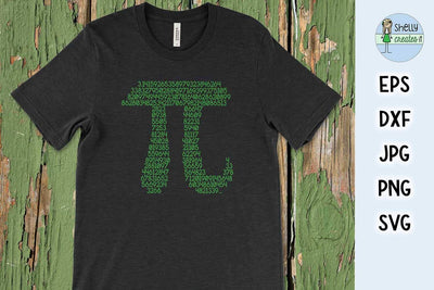 Pi Pi to the 284th digit SVG Shelly Creates IT 