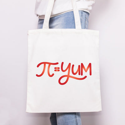 Pi = Yum Hand Lettered Cut File SVG PNG DXF SVG Cursive by Camille 