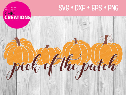 Pick Of The Patch - Cricut - Silhouette - svg - dxf - eps - png - Digital File - SVG Cut File - Fall SVG - svg clipart - Fall clipart - Fall SVG Pure Chic Creations 