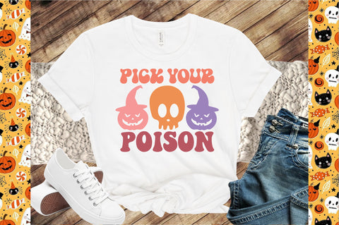 Pick Your Poison Halloween SVG Design SVG designartist 