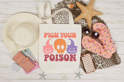 Pick Your Poison Halloween SVG Design SVG designartist 