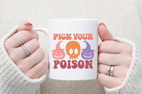 Pick Your Poison Halloween SVG Design SVG designartist 