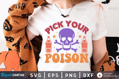 Pick your poison SVG SVG Regulrcrative 