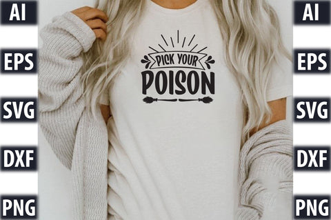 pick your poison SVG SVGista 