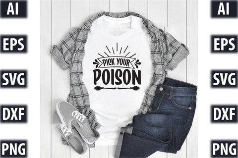 pick your poison SVG SVGista 