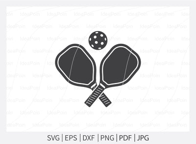 Pickleball paddles Svg, Pickleball svg, Pickleball Cricut Files, Cut Files for Crafters, Pickleball clipart, Pickleball silhouette, Pickleba SVG Dinvect 