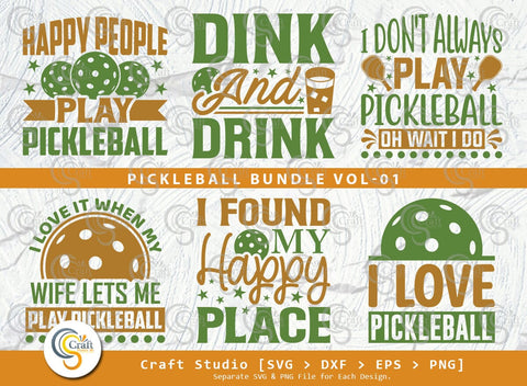 Pickleball SVG Bundle, Pickleball Player Svg, Pickleball Game Svg, Pickleball Saying Svg, Pickleball Quotes, Pickleball Cutting File SVG ETC Craft 