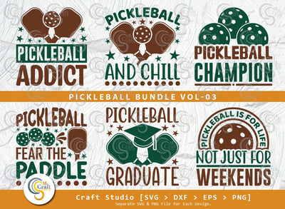 Pickleball SVG Bundle, Pickleball Player Svg, Pickleball Game Svg, Pickleball Saying Svg, Pickleball Quotes, Pickleball Cutting File SVG ETC Craft 