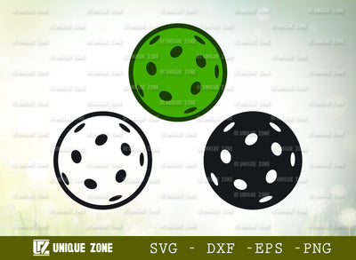 Pickleball SVG Cut File | Pickleball Court Svg | Pickleball With Beat Svg | Pickleball Paddles Svg | Plain Pickleball Svg SVG Unique Zone 